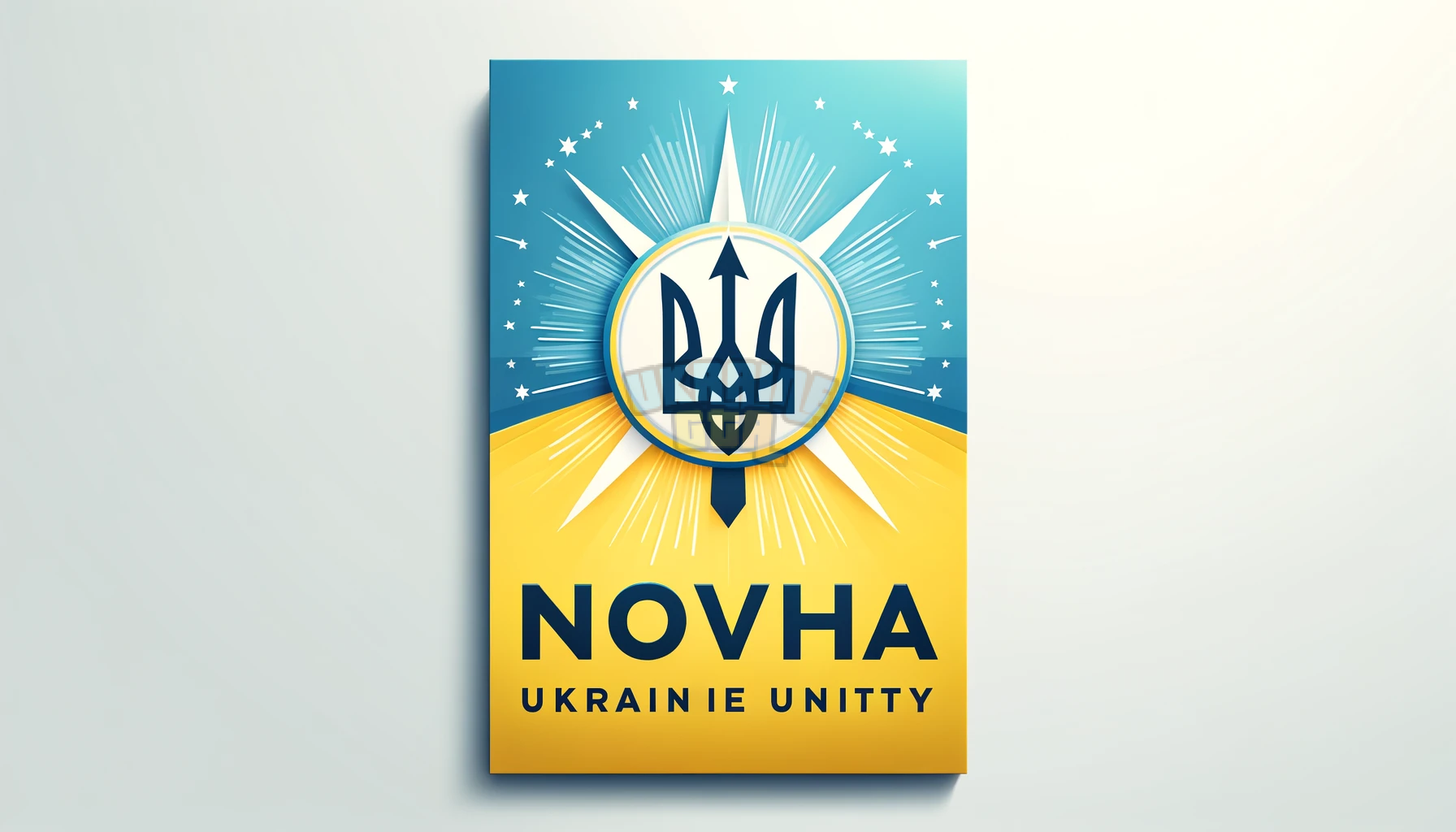 DALL·E 2025-01-27 23.22.34 - A banner-style header for the political party 'Nova Ukrainian Uni...png
